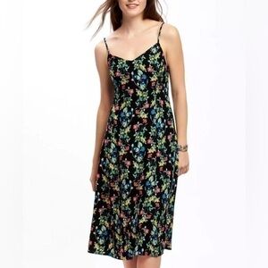Old Navy Floral Midi Slip Dress 💕